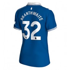 Everton Jarrad Branthwaite #32 Hjemmedrakt Kvinner 2023-24 Kortermet